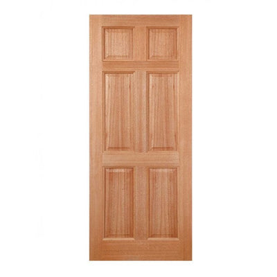 LPD Hardwood Colonial 6-Panel M&T External Door