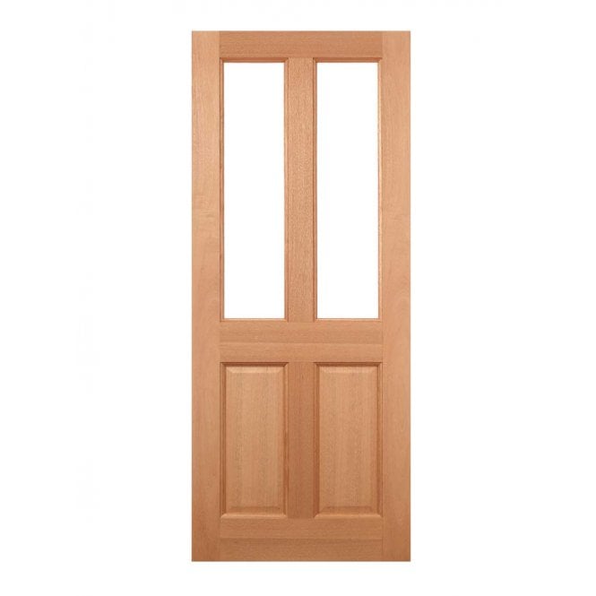 LPD Hardwood Malton 2L Frosted Glazed External Door