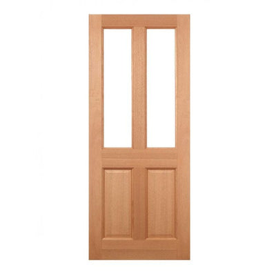 LPD Hardwood Malton 2L Frosted Glazed External Door