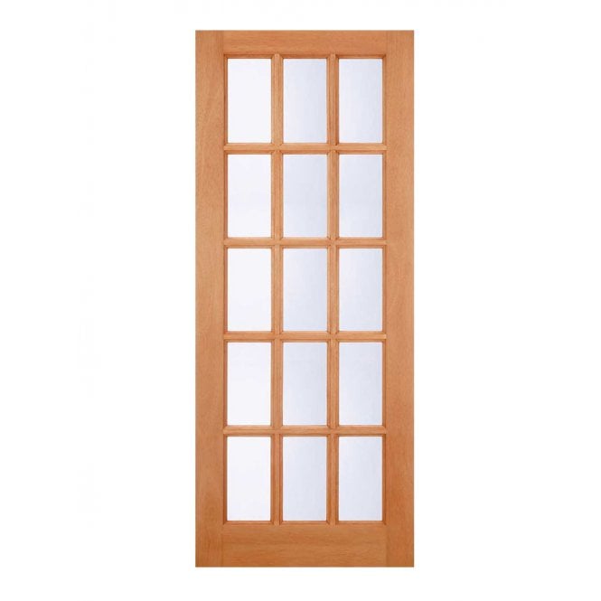 LPD Hardwood SA 15L M&T Clear Glazed External Door
