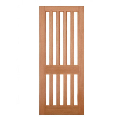 LPD Hardwood Windsor Unglazed External Door