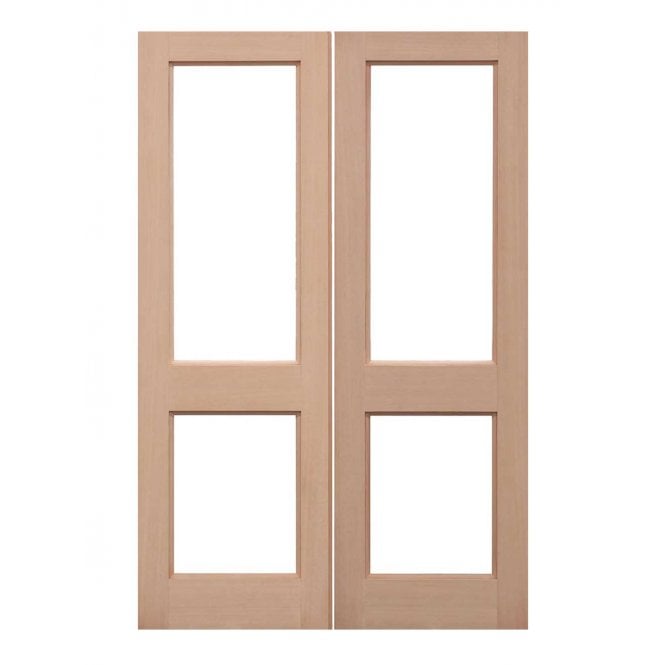 LPD Hemlock Unglazed 2XGG Unglazed External Door Pair