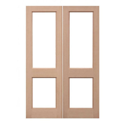 LPD Hemlock Unglazed 2XGG Unglazed External Door Pair