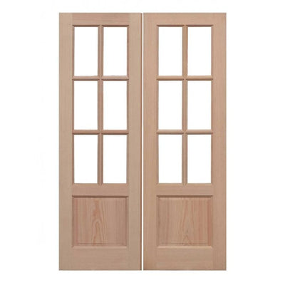 LPD Hemlock Unglazed GTP2P External Door Pairs