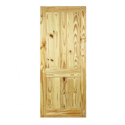LPD Knotty Pine 4-Panel Internal Door