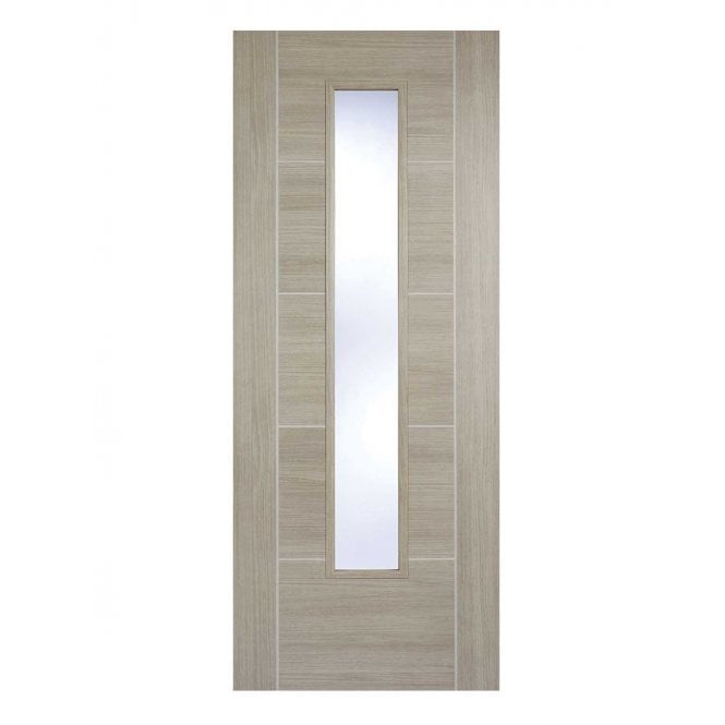 LPD Light Grey Laminated Vancouver Internal Glazed Door