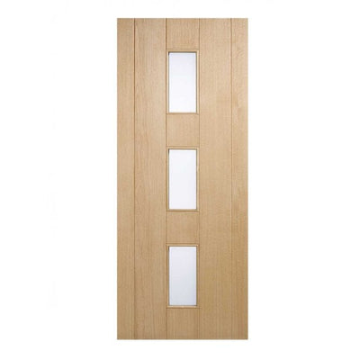 LPD Oak Copenhagen External Glazed Door 3L