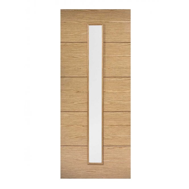 LPD Oak Lille Internal Glazed Door 1L