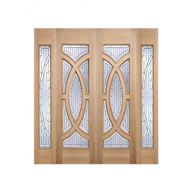 LPD Oak Majestic External Glazed Door