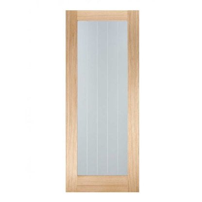 LPD Oak Mexicano Pattern 10 Internal Glazed Door