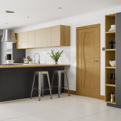 XL Joinery Florence Pre-finished Oak FD30 Fire Door