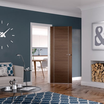 XL Joinery Forli Pre-Finished Walnut Internal Door