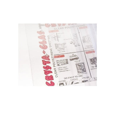 XL Joinery Heavier-weight Crysta-Glass Plastic Sheeting
