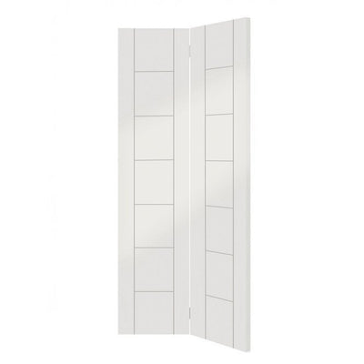 XL Joinery Palermo White Primed Bi-Fold Internal Door