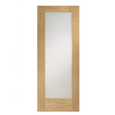 XL Joinery Pattern 10 Oak Frosted Internal Glazed Door