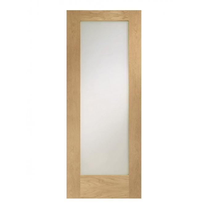 XL Joinery Pattern 10 Pre-Finished Oak Clear Internal Glazed Door