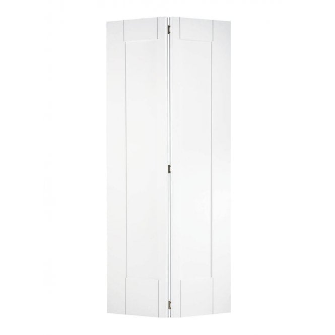 XL Joinery Pattern 10 White Primed Bi-Fold Internal Door