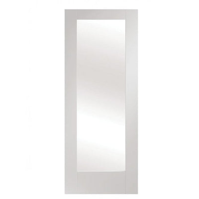 XL Joinery Pattern 10 White Primed Clear Internal Glazed Door