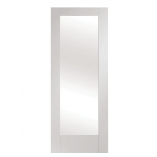 XL Joinery Pattern 10 White Primed Frosted Internal Glazed Door