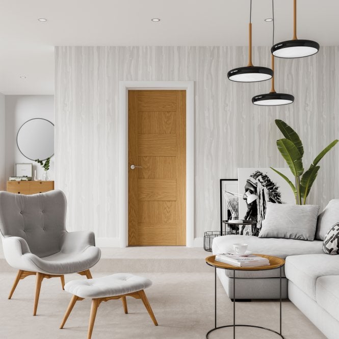 XL Joinery Perugia Pre-finished Oak Internal Door