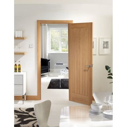 XL Joinery Suffolk Original Pre-finished Oak FD30 Fire Door
