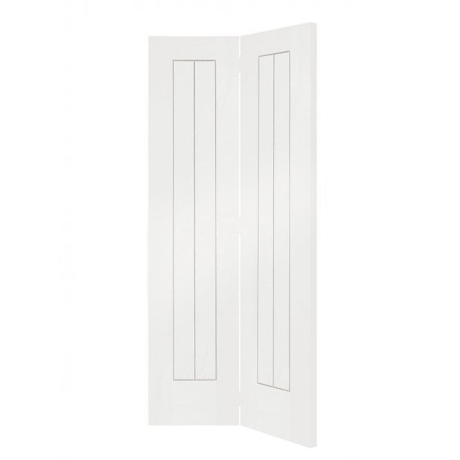 XL Joinery Suffolk White Primed Bi-Fold Internal Door