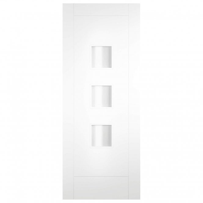 XL Joinery Tricoya Turin Double Glazed Clear Glazed External Door