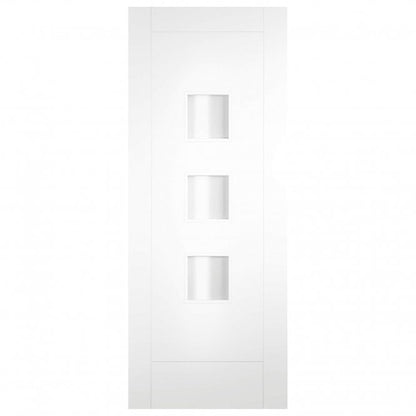 XL Joinery Tricoya Turin Double Glazed Clear Glazed External Door
