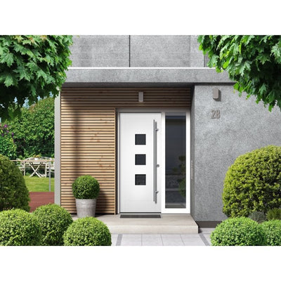 XL Joinery Tricoya Turin Double Glazed Clear Glazed External Door