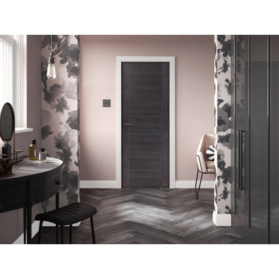 XL Joinery Umber Grey Laminate Palermo Internal Door