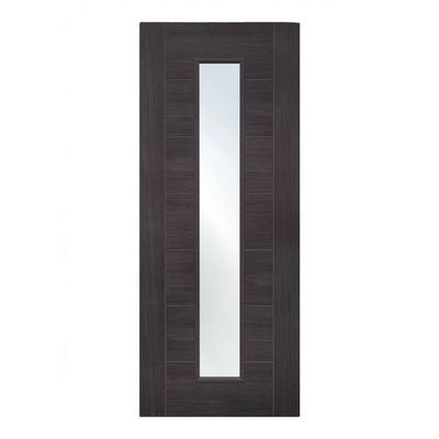 XL Joinery Umber Grey Laminate Palermo Internal Glazed Door