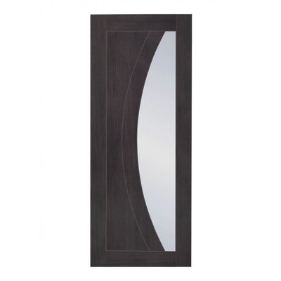 XL Joinery Umber Grey Laminate Salerno Internal Glazed Door