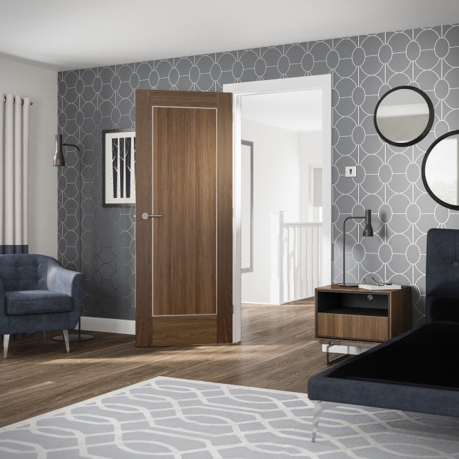 XL Joinery Varese Pre-Finished Walnut Internal Door