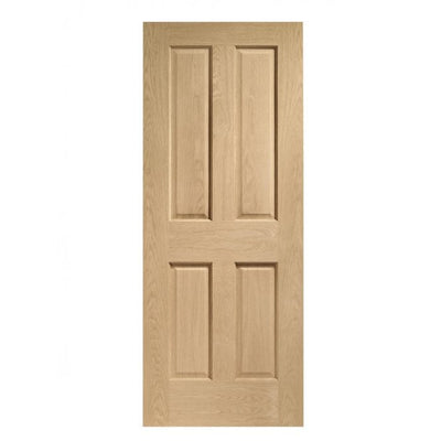XL Joinery Victorian 4 Panel Pre-Finished Oak Internal Door