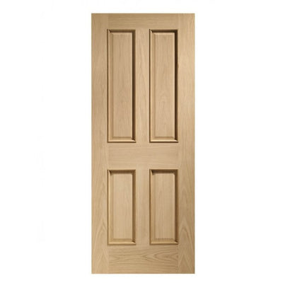 XL Joinery Victorian Raised Mouldings Oak FD30 Fire Door