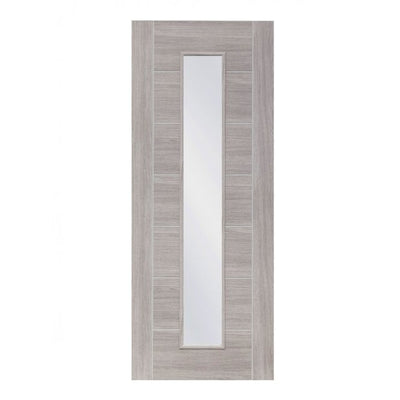 XL Joinery White Grey Laminate Palermo Internal Glazed Door