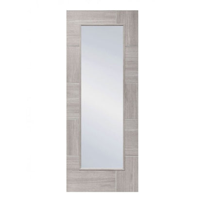 XL Joinery White Grey Laminate Ravenna Internal Glazed Door