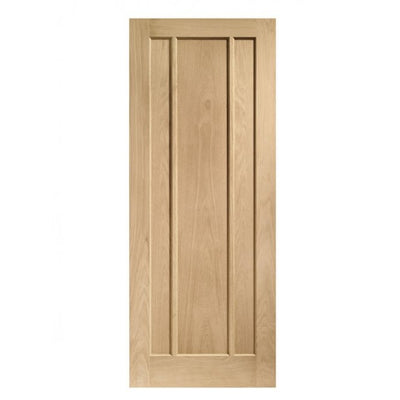 XL Joinery Worcester 3 Panel Oak FD30 Fire Door