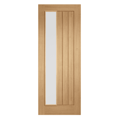LPD Pre-finished Mexicano Offset Frosted Internal Glazed Door