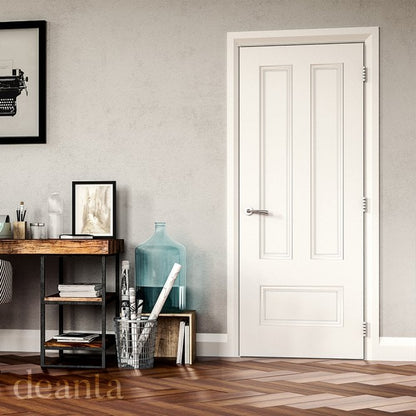 Deanta Canterbury White Primed FD30 Fire Door