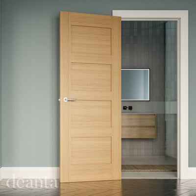 Deanta Coventry Prefinished Oak FD30 Fire Door