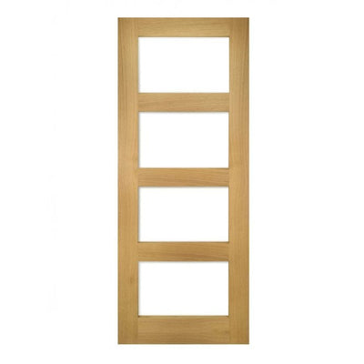 Deanta Coventry Prefinished Oak Internal Glazed Door