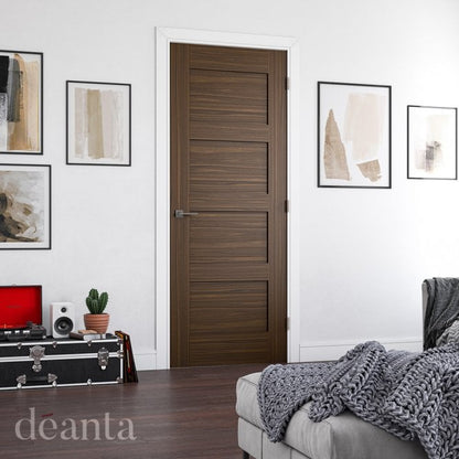 Deanta Coventry Prefinished Walnut FD30 Fire Door