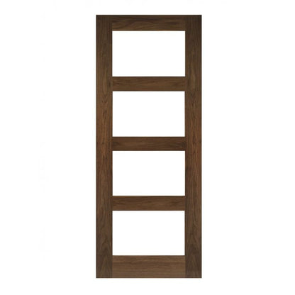 Deanta Coventry Prefinished Walnut Internal Glazed Door