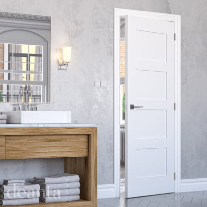 Deanta Coventry White Primed FD30 Fire Door