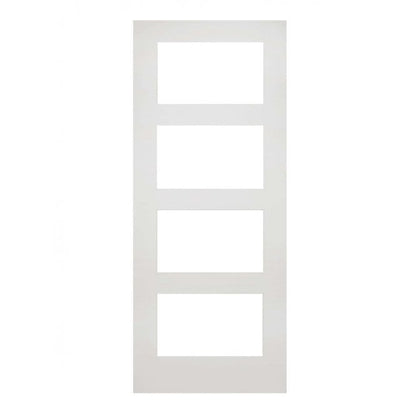 Deanta Coventry White Primed Internal Glazed Door