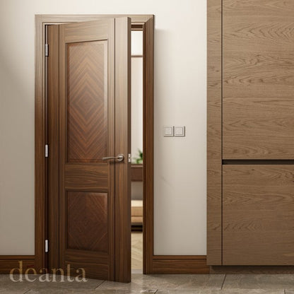 Deanta Kensington Prefinished Walnut FD30 Fire Door