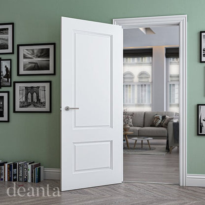 Deanta Madison White Primed Internal Door
