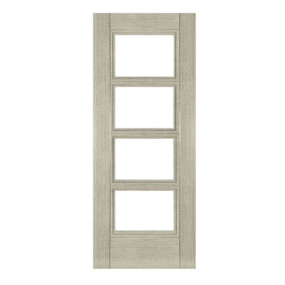Deanta Montreal Light Grey Ash Internal Glazed Door