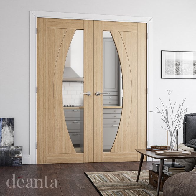 Deanta Ravello Pre-Finished Oak Internal Glazed Door